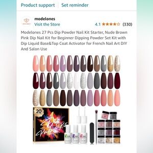 Dip nail powder